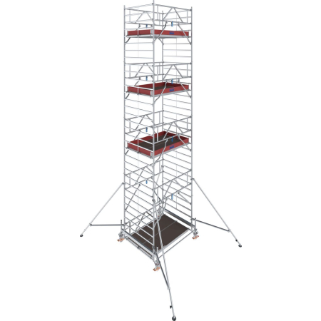 Rusztowanie jezdne aluminiowe Krause Stabilo 500 (1,50x2,00 m) – wys. rob. 9,5 m